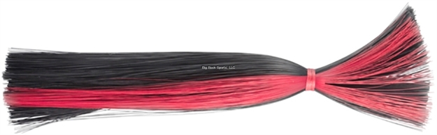 Picture of C&H Sea Witch Trolling Lure, Black/Red Skirt, 1/4 OZ Head