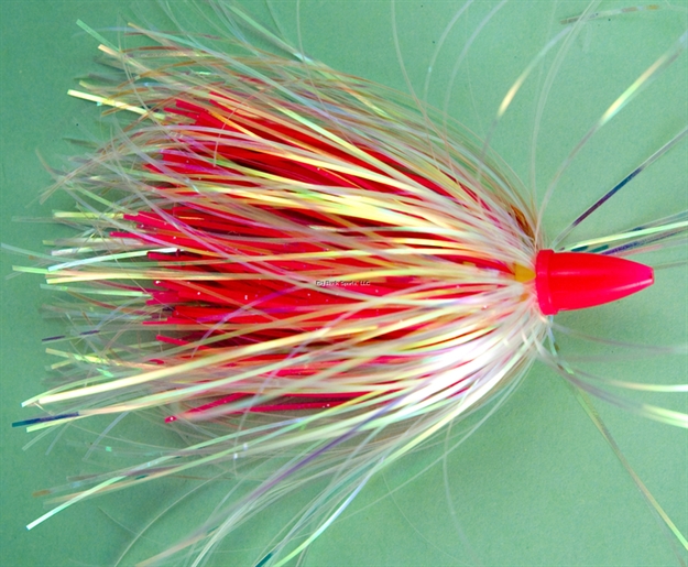 Picture of C&H Smoker Choker Trolling Lure,,  Pink/Pearl Skirt, Luminescent Head, 4 IN