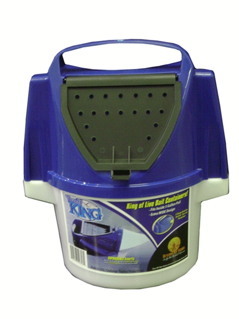 Picture of Challenge Plastics Bait Bucket 7Qt Troll King