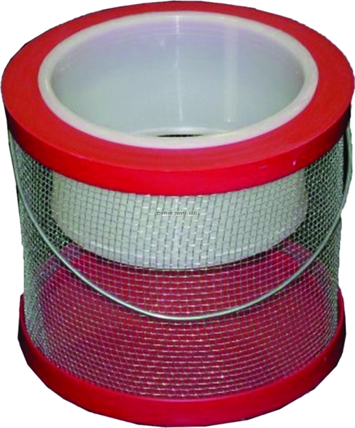 Picture of Challenge Plastics Cricket Cage 6" Round Wire Bucket