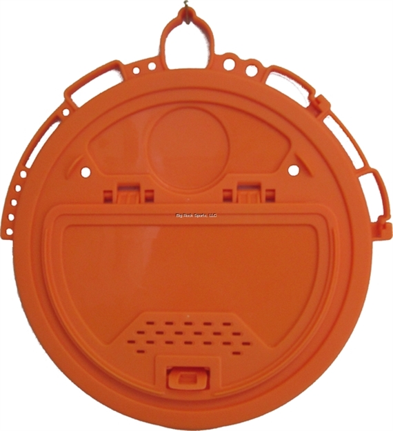 Picture of Challenge Plastics Deluxe 5Gal Bucket Lid Hot Orange
