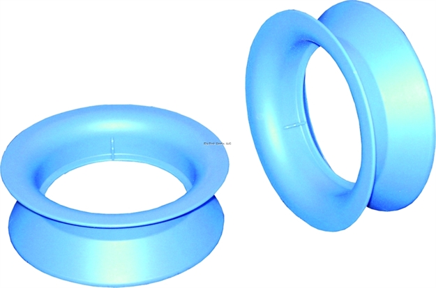 Picture of Challenge Plastics Yo-Yo Hand Reel 6" Assorted Colors Blu Red Yel