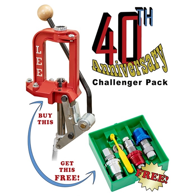 Picture of Challenger 40Th Anniversay Press W/3-Die Breech Lock Reload Dies 430110506 -