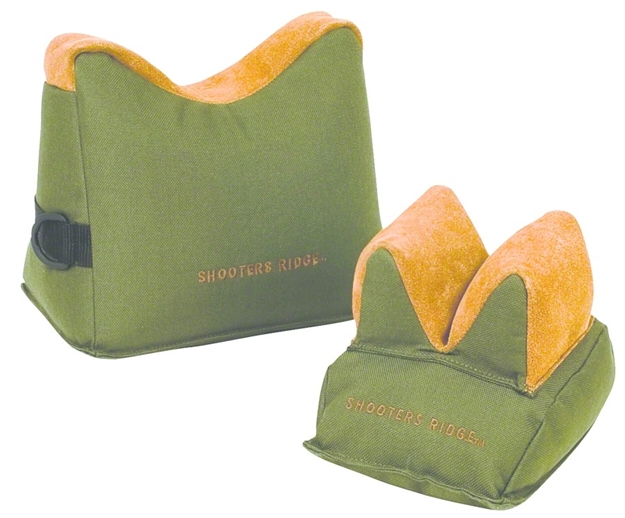 Picture of Champion Traps & Targets Bench Rest Shooting Rest Bags, Pre-Filled, Front & Rear, Suede
