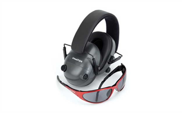 Picture of Champion Electronic Ear Muffs Blk 40974 -