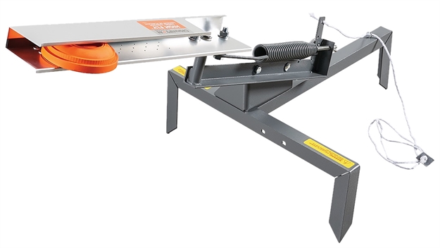 Picture of  Champion Targets 40901 High Fly String Release Trap Silver Spring Loaded Cocking Single 076683409010