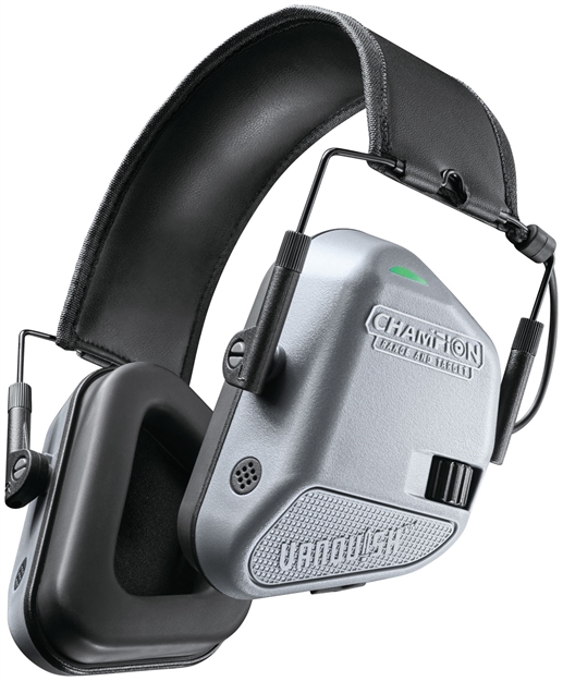 Picture of  Champion Targets 40978 Vanquish Muff Over The Head Rechargeable Li-Ion  Gray/Black 604544631227