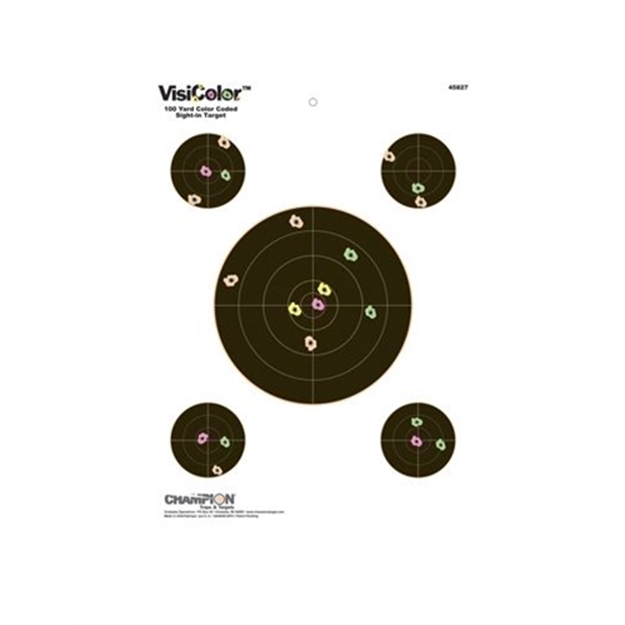 Picture of Champion Traps & Targets Display Visicolor Targets