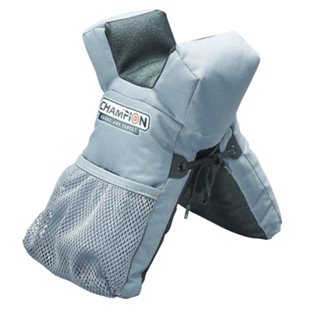 Picture of  Champion Targets 40895 Rail Rider Shooting Rest Front Bag Gray W/Black Panels 604544631517