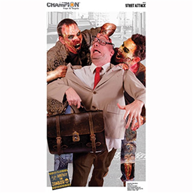 Picture of Champion Traps & Targets Street Attack Zombie Target 10 Pack