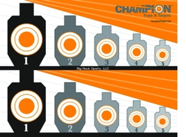 Picture of Champion Traps & Targets Target Know Your Limits 12Pk 8.5"X11"