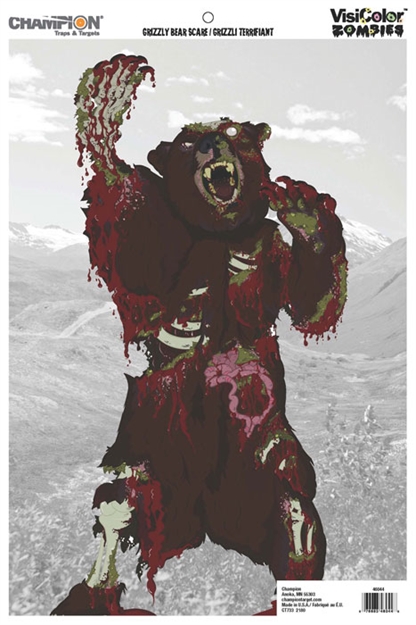 Picture of Champion Traps & Targets Visicolor Bulk Zombie Bear