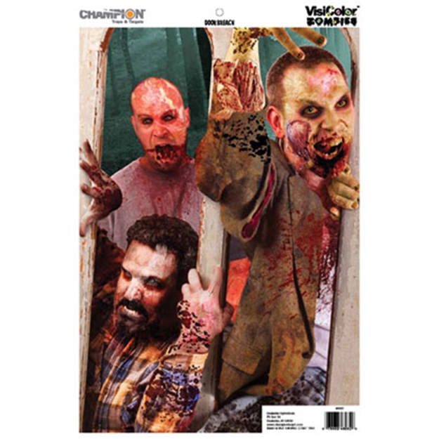 Picture of Champion Traps & Targets Zombie Targets Door Breach 50 Pack