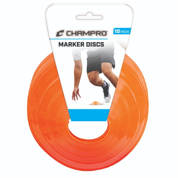 Picture of Champro 7.5 IN Plastic Marker Discs Orange 10 PK
