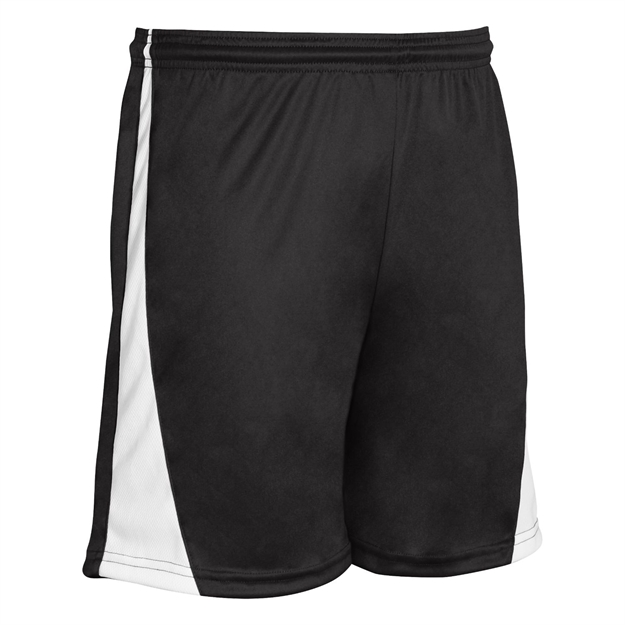 Picture of Champro Adult Sweeper Soccer Shorts Black White Large
