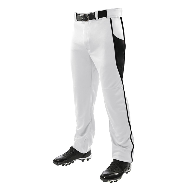 Picture of Champro Adult Triple Crown Baseball Pant White Black XL