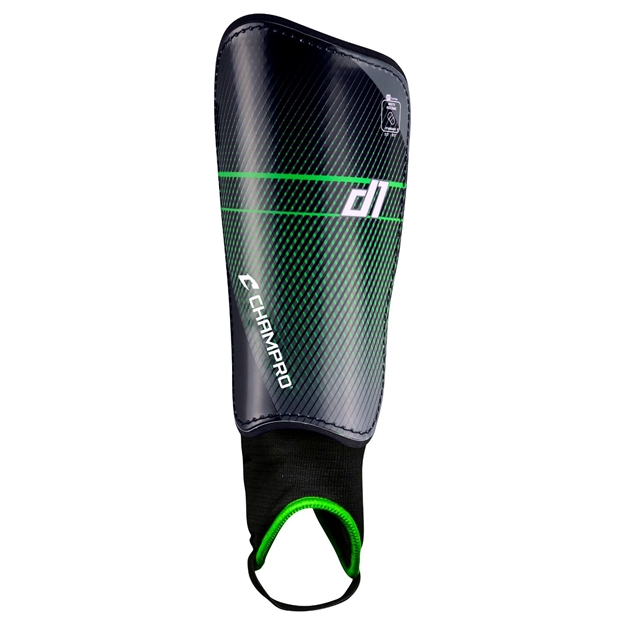 Picture of Champro D1 Soccer Shin Guards Black Large