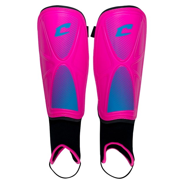 Picture of Champro D2 Soccer Shin Guards Optic Pink Extra Small