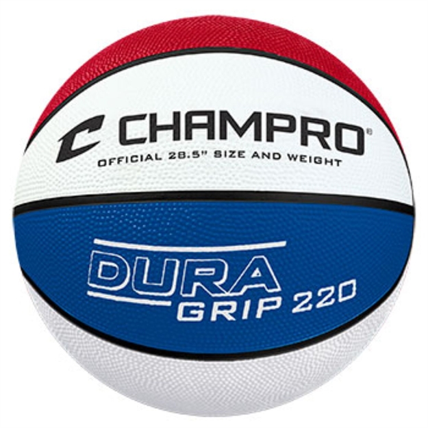 Picture of Champro Dura Grip 220 Intermediate Basketball Red White Blue