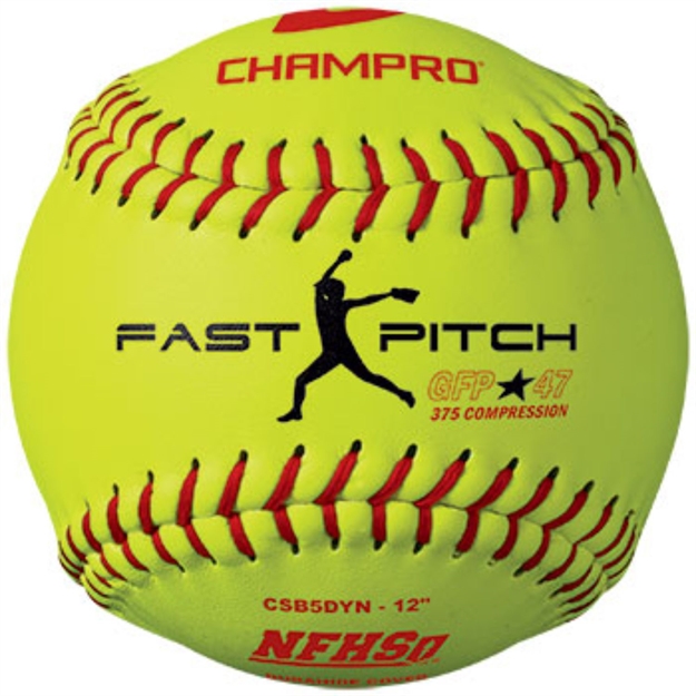 Picture of Champro Nfhs 12 IN Fast Pitch Durahide Cover Softball Dozen