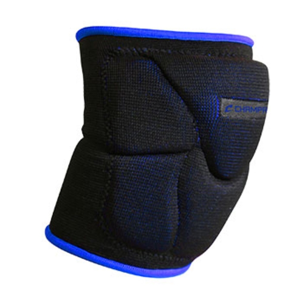 Picture of Champro Pro Plus Low Profile Knee Pad Black Royal Large