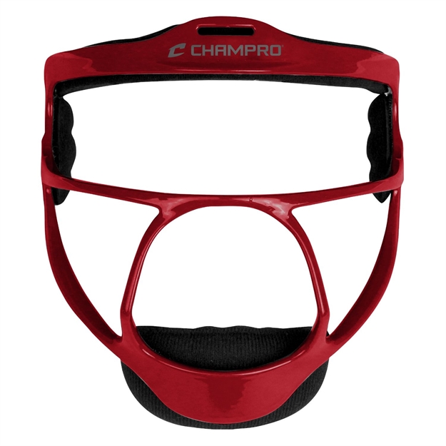Picture of Champro Rampage Softball Fielders Facemask Scarlet