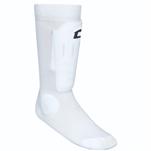 Picture of Champro Sock Style Shin Guard White Xsmall