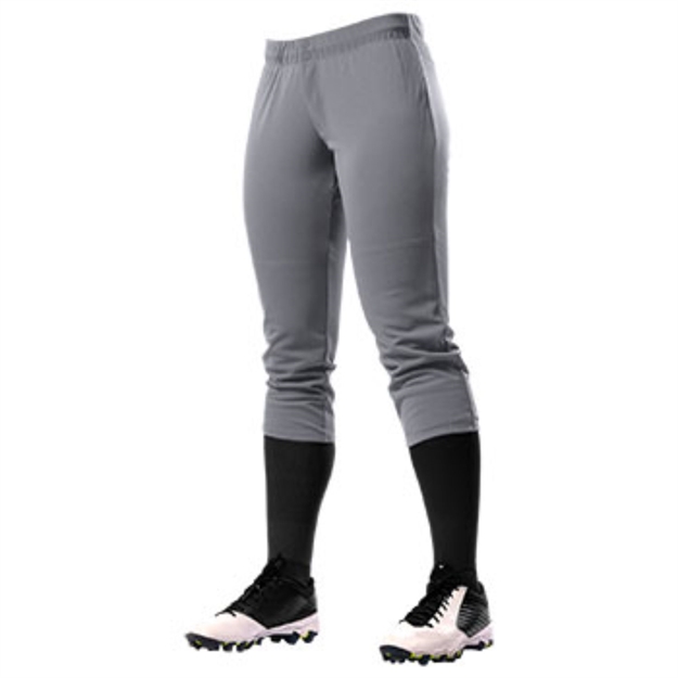 Picture of Champro Womens Fireball Softball Pant Grey Extra Small
