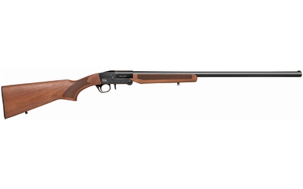 Picture of Charles Daly 930234 101  Full Size 12 Gauge Break Open 3" 1Rd 28" Black Steel Single Shot Barrel & Receiver, Fixed Walnut Stock, Beretta/Benelli Mobil Choke System 930.234 8053800941426