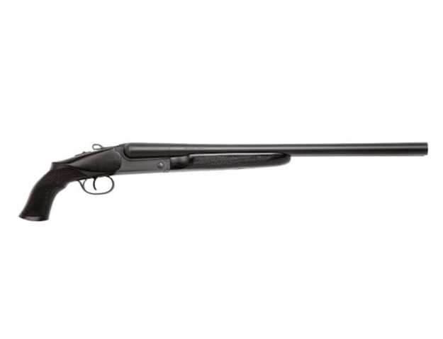 Picture of Chiappa Firearms 930385 500  12 Gauge Break Open 2 20" Black Side BY Side Barrel, Black Receiver, Black Wood Stock, Includes Pistol Grip 930.385