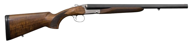 Picture of  Charles Daly 930114 512T Coach 12 Gauge 2Rd 3" 20" Matte Blued Steel Side BY Side Barrel, Silver Steel Receiver, Oiled Walnut Fixed Checkered Stock & Forend, Includes 5 Choke Tubes