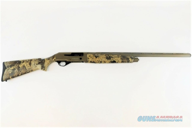 Picture of Charles Daly 930204Pt 601  12 Gauge 4+1 3" 28" Vent Rib Barrel, Flat Dark Earth Aluminum Receiver, Truetimber Prairie Synthetic Stock, Includes 3 Choke Tubes 930.204PT