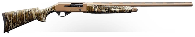 Picture of Charles Daly 930271 601  12 Gauge 4+1 3" 28" Vent Rib Barrel, Flat Dark Earth Barrel/Receiver Finish, Mossy Oak Bottomland Stock & Forend, Includes 3 Chokes 930.271 8053800942805