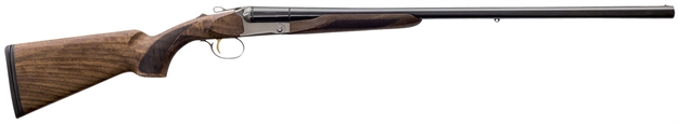 Picture of Charles Daly 930355 512 Superior 12 Gauge 3" 2Rd 28" Gloss Blued Steel Side BY Side Barrel, Silver Steel Receiver, Oiled Walnut Fixed Checkered Stock & Forend, Includes 5 Choke Tubes 930.355 8053800946476