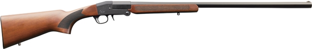 Picture of Charles Daly 930.383 101  Full Size 28 Gauge Break Open 3" 1Rd 26" Black Single Shot Barrel & Receiver, Fixed Walnut Stock, Beretta/Benelli Mobil Choke System 930383 8053800947350