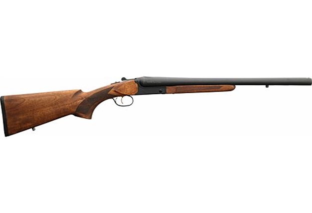 Picture of  Charles Daly 930360 500 Field 12 Gauge Break Open 3" 2 20" Black Side BY Side Barrel, Black Steel Receiver, Fixed Walnut Stock