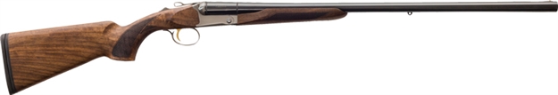 Picture of Charles Daly 930355 512 Superior Full Size 12 Gauge Break Open 3" 2Rd 28" Gloss Blued Side BY Side Barrel, Silver Steel Receiver, Fixed Oiled Walnut Stock, Rem Choke Tube System 930.355 8053800946476