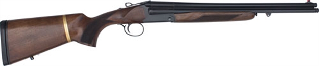 Picture of Charles Daly Triple Threat Shotgun, 20Ga-3", Blued, 18.5" Bbl, FO Front Sight, 2 Piece Walnut Stock, Mc-5, Break Down Case Included 930109