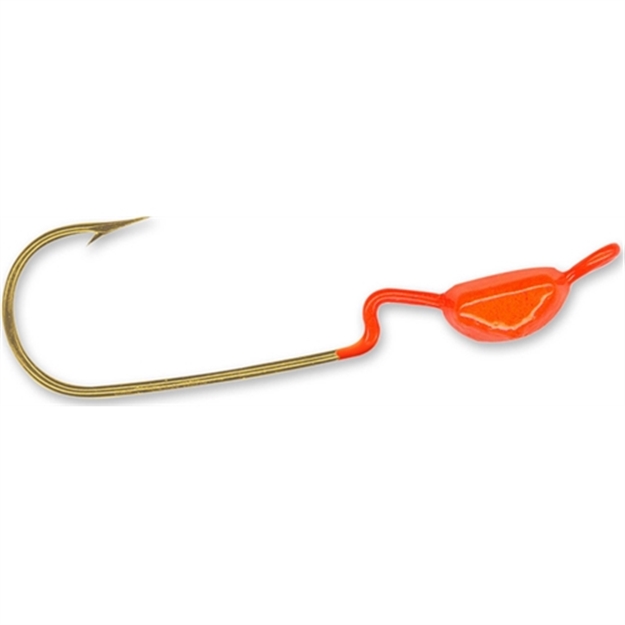 Picture of Charlie Brewer Slider Crappie Slider Head 1/4 Org 4Pk CSH4