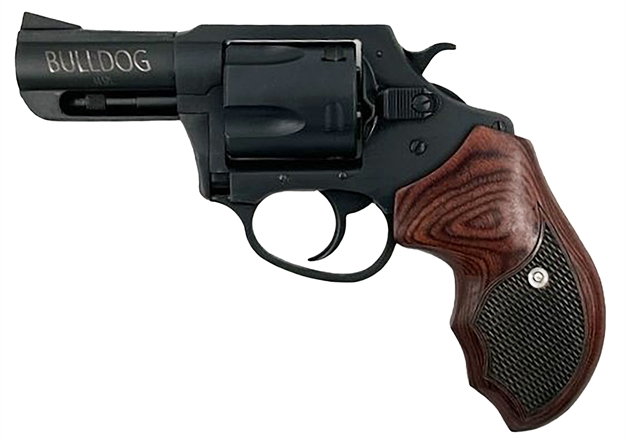 Picture of  Charter Arms 14423 Bulldog  44 Special 5Rd 2.50" Black Passivate Steel Barrel & Cylinder, Black Passivate Steel Frame, Rosewood Grip, Exposed Hammer 678958144239