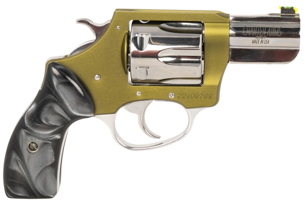 Picture of  Charter Arms 53624 Undercover II Large 38 Special, 6 Shot 2.20" High Polished Stainless Steel Barrel & Cylinder, OD Green Anodized Aluminum Frame, Black Pearlite Grip, Exposed Hammer 678958536249