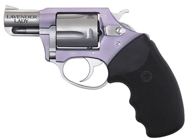 Picture of  Charter Arms 53842 Undercover Lite Chic Lady Small 38 Special 5 Shot 2" High Polished Stainless Steel Barrel & Cylinder, Lavender Aluminum Frame W/Black Crimson Trace Laser Grip, Exposed Hammer