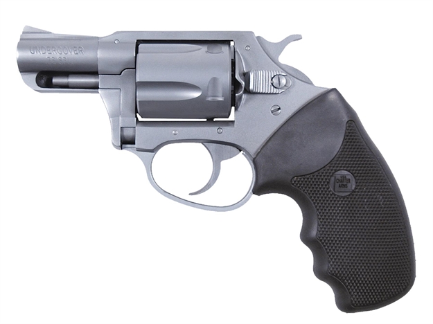 Picture of  Charter Arms 73824 Undercover  Small 38 Special, 5 Shot 2" Matte Stainless Steel Barrel & Cylinder, Aluminum Frame W/Black Crimson Trace Laser Grip, Exposed Hammer 678958738247
