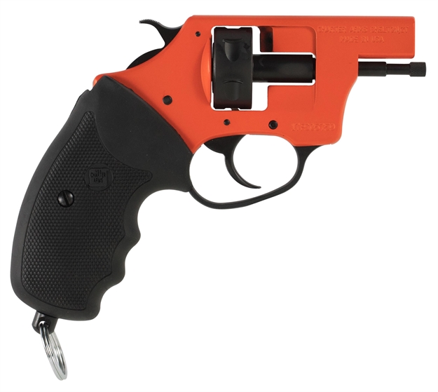 Picture of  Charter Arms 82090 Pro 209  209 Primers, 6Rd Orange Cerakote Aluminum Frame, Black Rubber Grips 678958820904