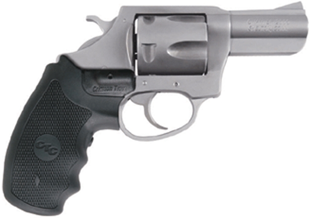 Picture of  Charter Arms 74424 Bulldog  Large 44 Special, 5 Shot 2.50" Matte Stainless Steel Barrel, Cylinder & Frame W/ Black Crimson Trace Laser Grip