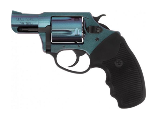 Picture of  Charter Arms 25387 Undercover Chameleon 38 Special 5Rd 2" Barrel, Overall Hi-Polished Iridescent Cerakote Finish, Standard Hammer, Finger Grooved Black Rubber Grip 678958253870