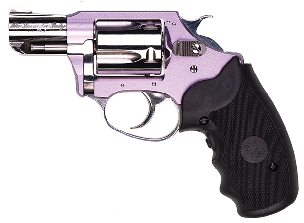 Picture of  Charter Arms 53842 Undercover Lite Chic Lady Small 38 Special 5 Shot 2" High Polished Stainless Steel Barrel & Cylinder, Lavender Aluminum Frame W/Black Crimson Trace Laser Grip, Exposed Hammer