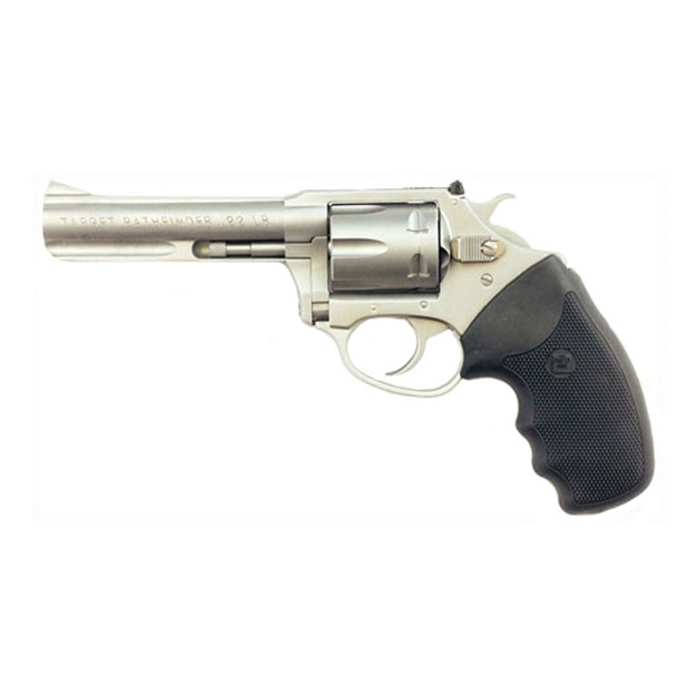 Picture of  Charter Arms 72342 Pathfinder Target 22 Mag, 8Rd 4.20" Matte Stainless Steel Barrel & Cylinder, Anodized Aluminum Frame W/Black Finger Grooved Rubber Grip, Exposed Hammer 678958723427