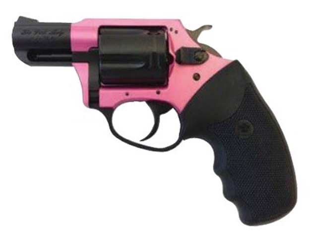 Picture of  Charter Arms 53835 Pink Lady  38 Special 5Rd 2" Black Steel Barrel, Black Cylinder, Black/Pink Aluminum Frame, Black Rubber Grip, Exposed Hammer 678958538359