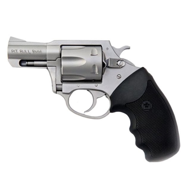 Picture of  Charter Arms 74520 Pitbull  45 Acp 5Rd, 2.50" Matte Stainless Steel Barrel, Cylinder & Frame, Standard Hammer, Finger Grooved Black Rubber Grip